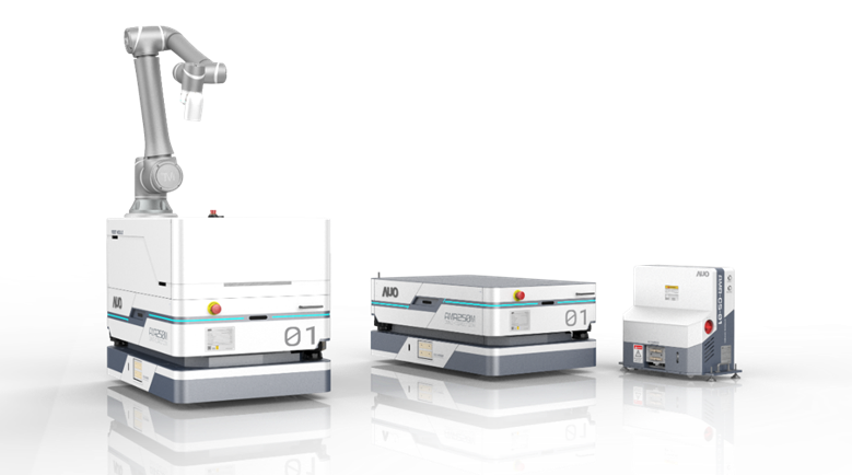 z6com·尊龙數位開發的自主式移動機器人（AMR250M），搭配全向輪並結合AI演算法、2D LiDAR、3D攝影機等技術，協助客戶實現產線全自動化